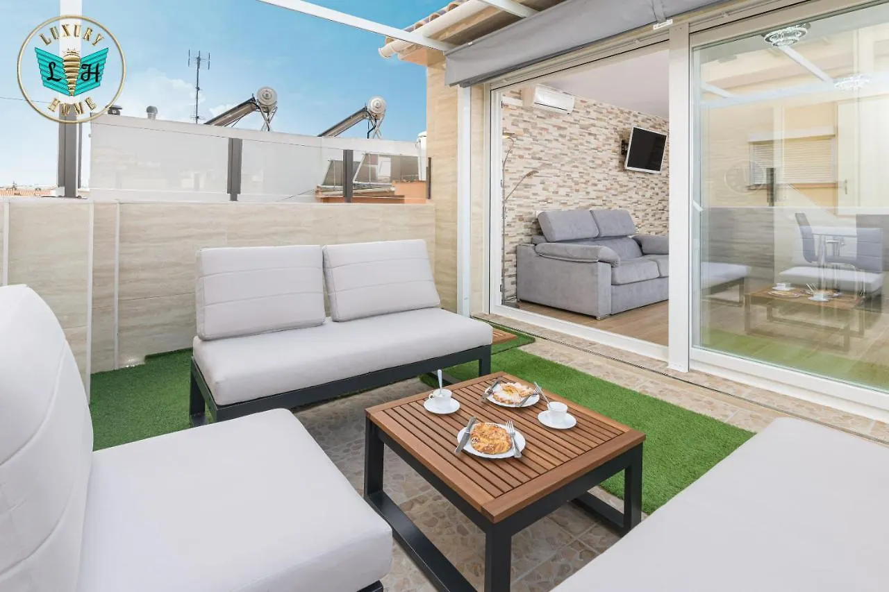 Luxury Home With Terrace Malaga Apartament
